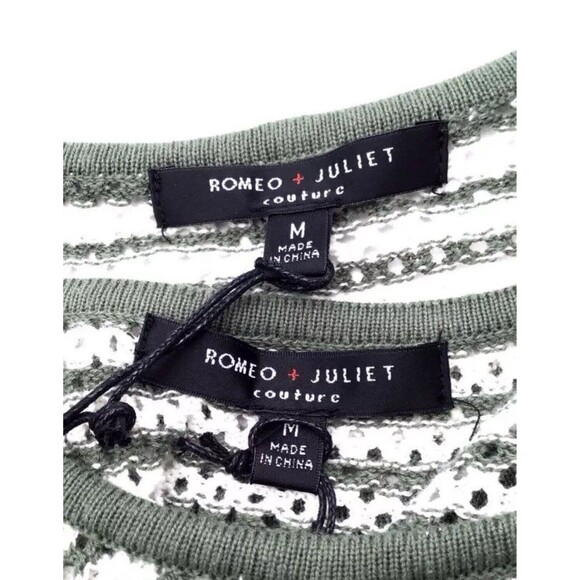Romeo & Juliet Women's Pullover Sweater - Size M Lot Of 2 Retail $108 - Picture 2 of 4